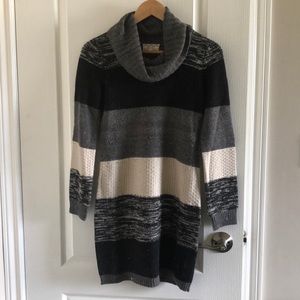 Pink Rose sweater dress